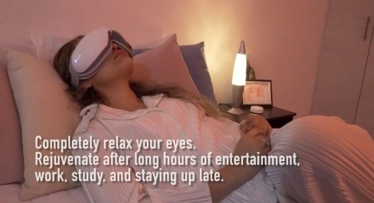 Can an Eye Massager Help Relax After Studying?