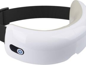 Can I Adjust the Pressure on an Air-Compression Eye Massager?