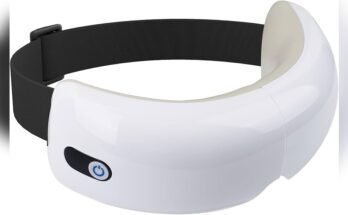 Can I Adjust the Pressure on an Air-Compression Eye Massager?