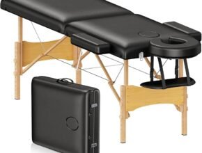 Wooden And Aluminum Massage Tables