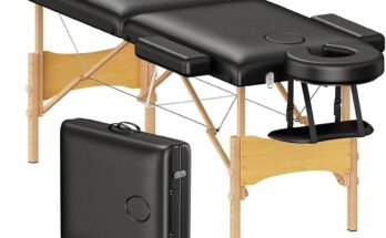 Wooden And Aluminum Massage Tables